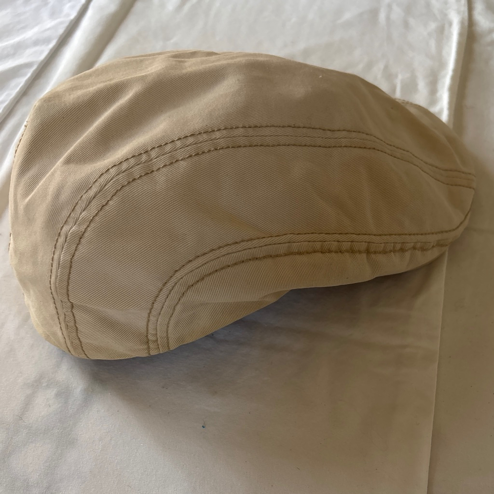 Men's Bio-Domes Headgear Beige Flat Cap One Size